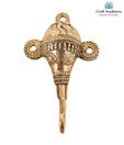 Craft Traditions Dhokra Elephant Head Hanger