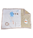 Offspring Baby Blanket Cute Motifs-Cream