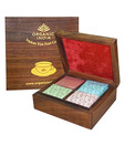 Organic India Wooden Box - Small - 4 x 15 Tea Bags