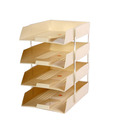 Omega Office Tray-PP With risers (4 pcs Set)