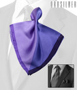 Orosilber Shades Of Purple Radiant Silk Pocket Square