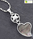 Opaleena Stylish Heart Shaped Chain Pendant