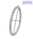 Peora Sterling Silver Stellar Bangle