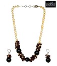 Piebee Charming Garnet Necklace Set