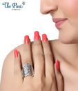 Pari Swanky Rhinestone Ring