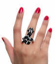 Pari Shiny Snake Ring