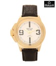 Omax Golden White Watch