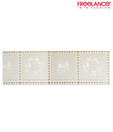 Freelance Appealing Beige & White Table Cover With Lace