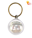 Phoenix Overseas Ball Collar Charm with Rattle- Silver