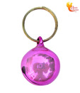 Phoenix Overseas Ball Collar Charm with Rattle- Pink
