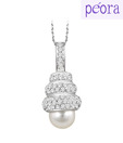 Peora Sterling Silver Pearl Pendant