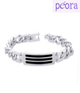 Peora Finely Crafted Stainless Steel Bracelet