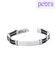 Peora Dual Colour Stainless Steel Bracelet