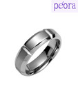 Peora Graceful Tungsten Carbide Ring