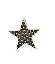 Indian Silver Shimmery Star Pendant