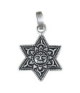Indian Silver Exclusive Star Shaped Silver Pendant