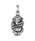 Indian Silver Holy Bal Ganesha Silver Pendant