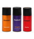 Reebok (Reenergize, Reeignite, Reeplay) Men Pack of 3-Each 150 ml