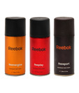 Reebok (Reenergize, Reeplay, Reesports) Men Pack of 3-Each 150 ml
