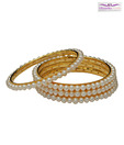 Niharikaa Pearl Bangle Set Of 4