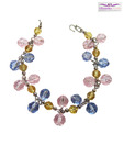 Niharikaa Colourful Crystal Bracelet