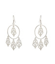 Rajdhani Silver Designer Danglers