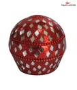 Fragrance World Red Dome Beaded Candle
