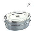 JVL Oval Double Layered Lunch Box