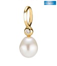 Sanskruti Real Diamond Elegant Pearl Pendant
