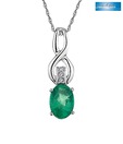 Sanskruti Dazzling Diamond Gemstone Pendant