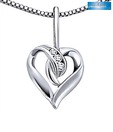 Sanskruti Exquisite Heart Shaped Diamond Pendant