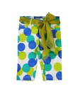 Pretty One Cotton Green and Blue Pant For Kids