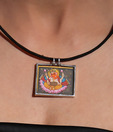 Silver Centrre Lucky Charm Lord Ganesha Pendant