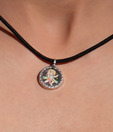 Silver Centrre Auspicious Lord Hanuman Pendant