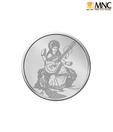 MNC 20 Gm Sacred Goddess Saraswati Silver Coin With 99.9% Purity