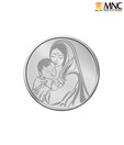 MNC 100 Gm Eternal Mother-Child Silver Coin With 99.9% Purity