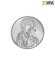 MNC 20 Gm Holy Mother Mary Silver Coin With 99.9% Purity