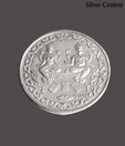 Silver Centrre Shri Lakshmi Ganesha Silver Coin - SC 102