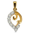Sanskruti Diamond Petal Pendant