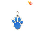 Phoenix Overseas Blue Paw Collar Charm