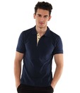 Moxi Navy Blue Polo T-Shirt