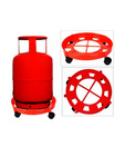 Fancy Centre Plastic Gas Cylinder Trolley