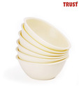 Trust Square Bowls Ivory - Set Of 6