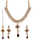 Touchstone Kundan Stones Stylish Necklace Set