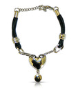 Nihaarika Pearls Striking Silver Heart Bracelet