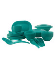 Incrizma Green 44 Pcs Round Dinner Set
