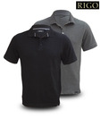 Rigo Black & Grey Pack of 2 Polo T-Shirts