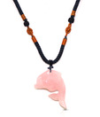 Piebee Glamorous Rose Quartz Pendant