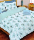 Bombay Dyeing-La Rosa 100% Cotton Bed Sheet with 2 Pillow Covers