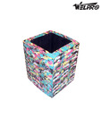 Welpro Coloured Painted Pen Stand